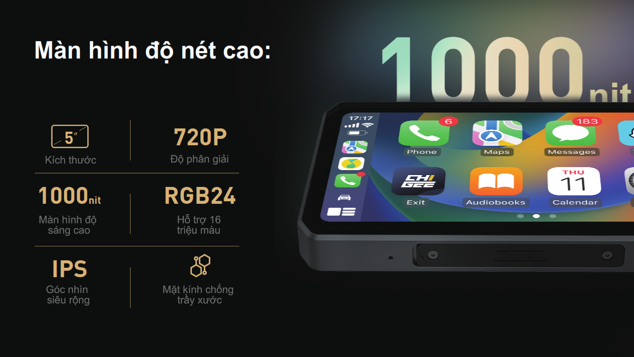 MÀN HÌNH DẪN ĐƯỜNG AIO-5 PLAY