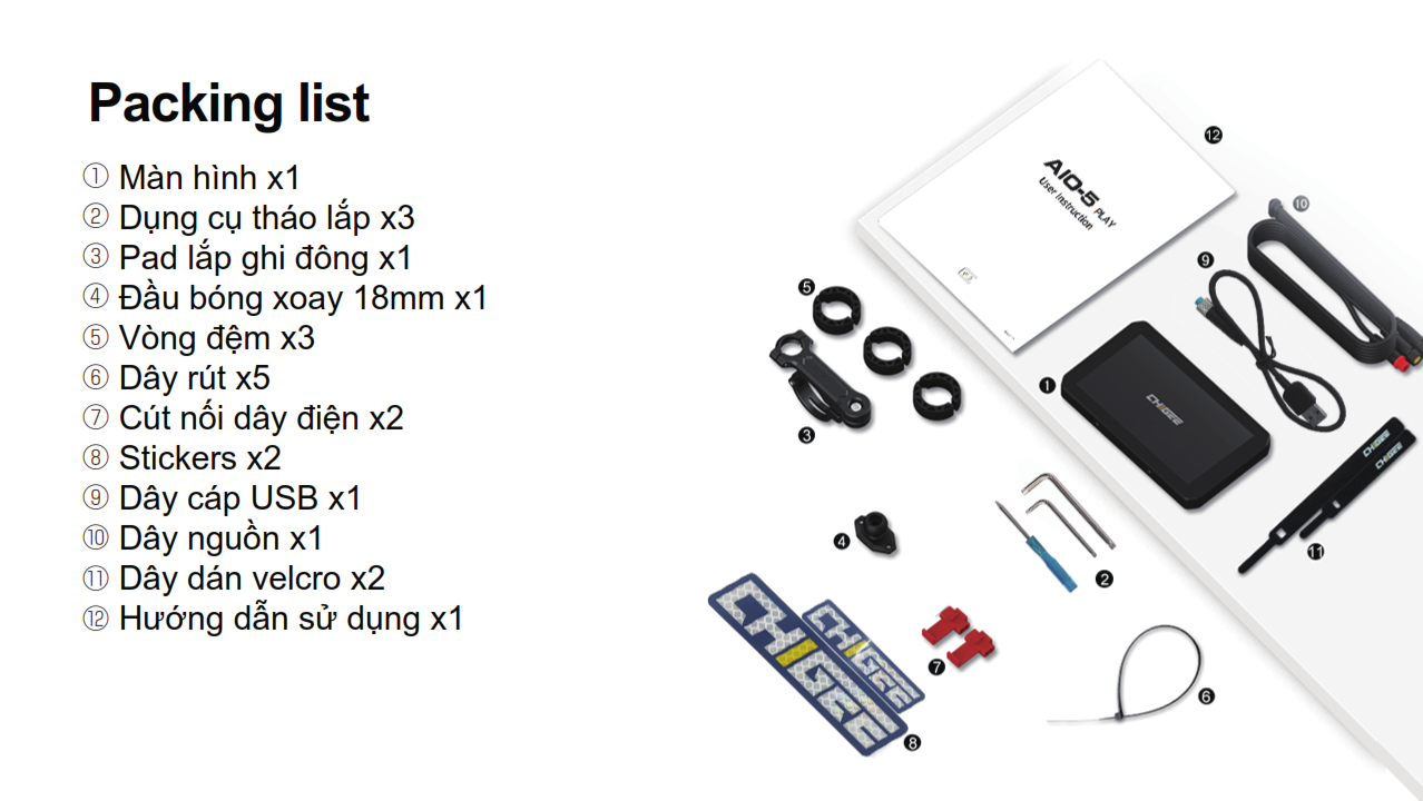 MÀN HÌNH DẪN ĐƯỜNG AIO-5 PLAY
