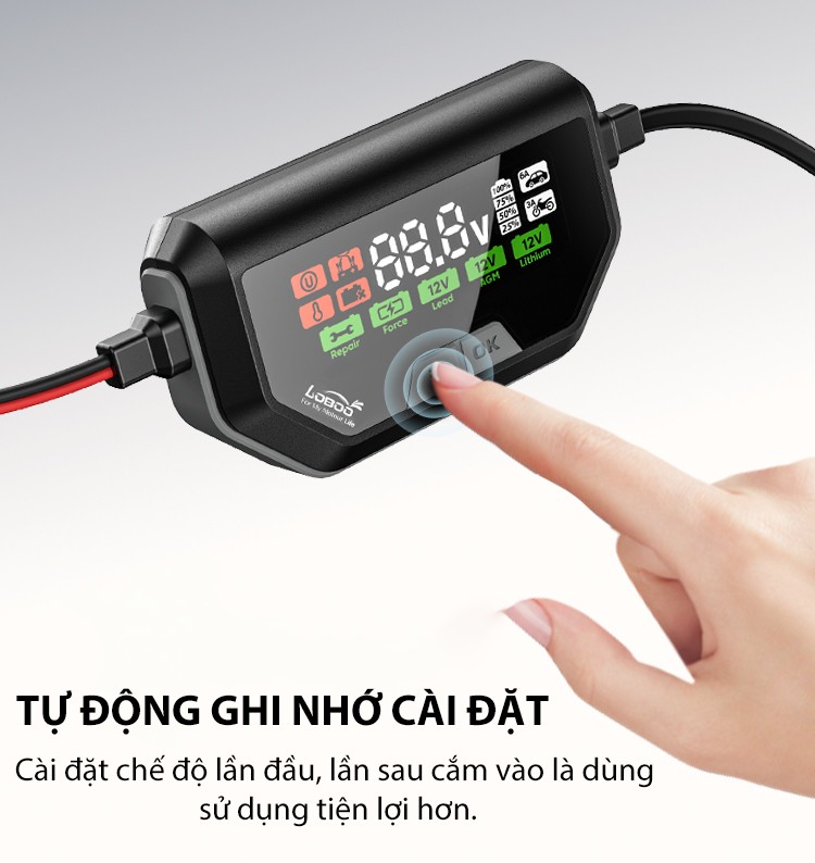 Sạc ắc quy Loboo C60