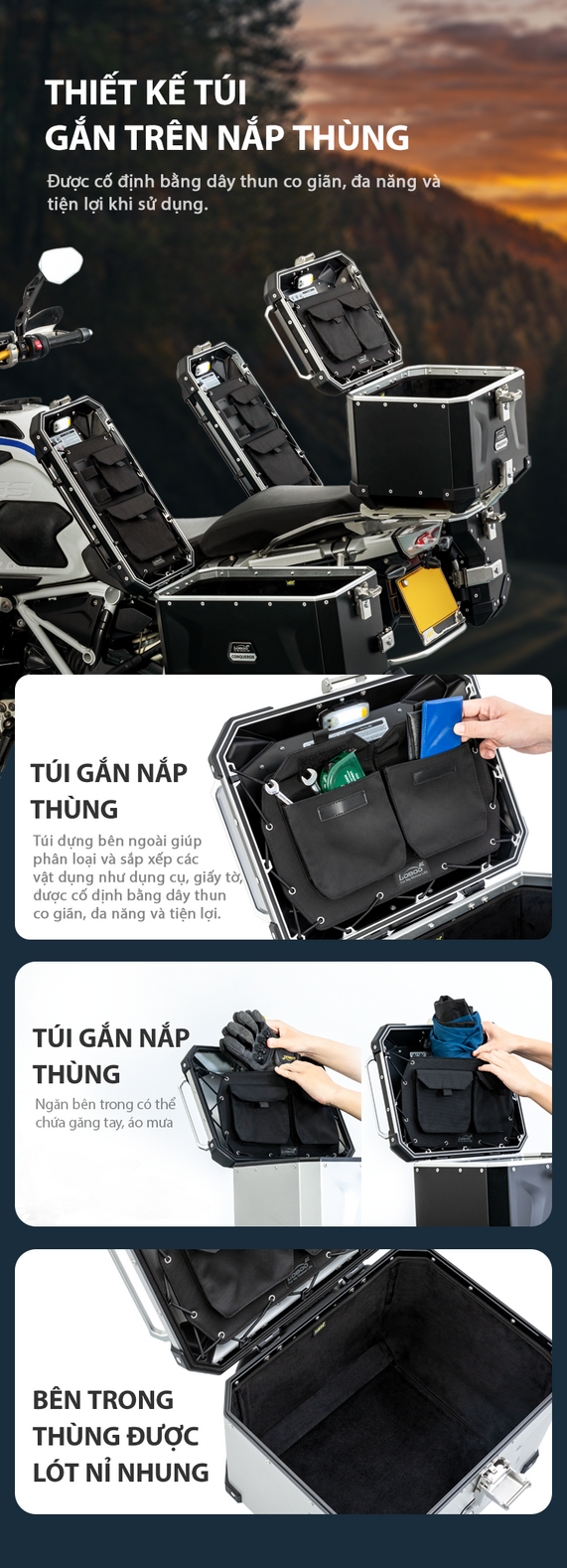 Thùng nhôm Loboo Conqueror