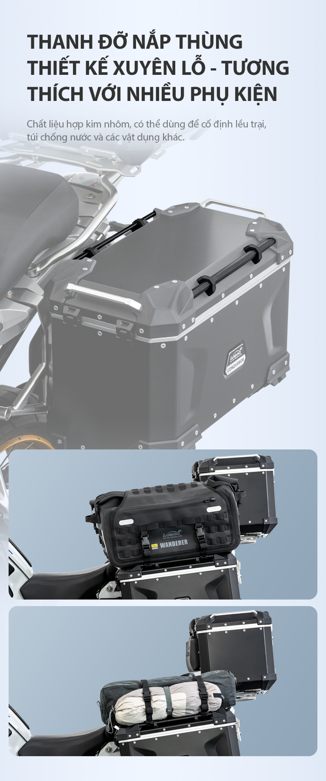Thùng nhôm Loboo Conqueror